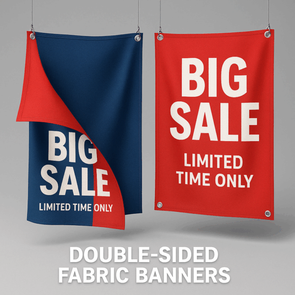 Banners Promoting Big Sale
