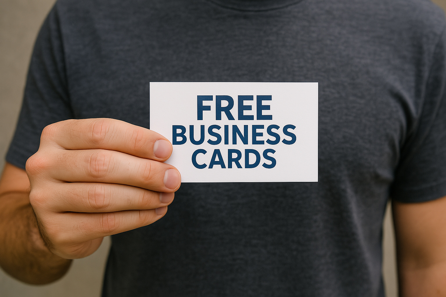 Free Business cards  Installing an Outdoor Banner