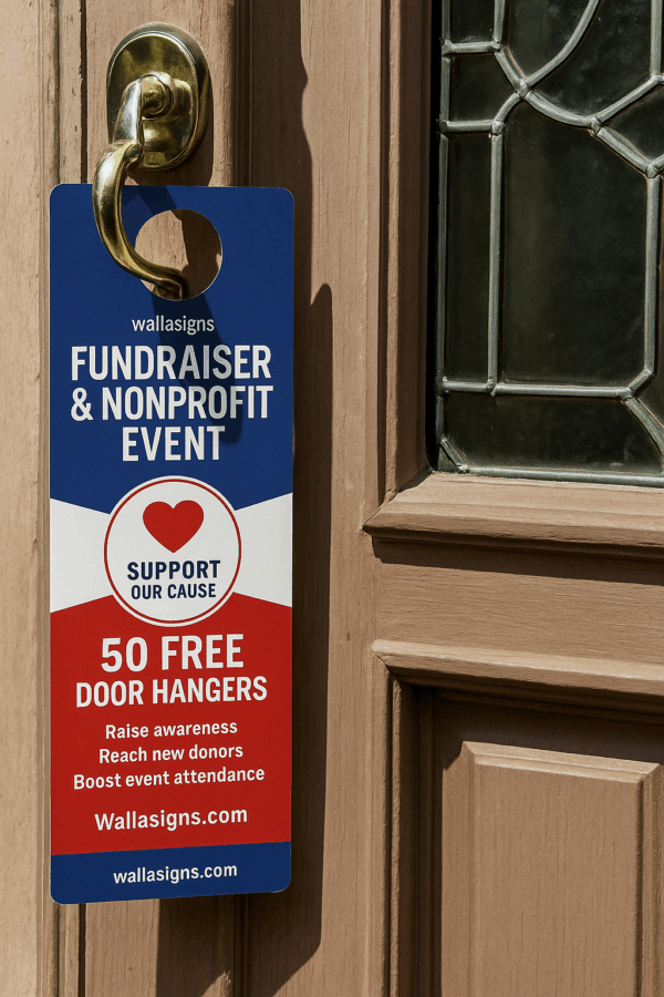 Free Door Hangers For Fundraisers & Nonprofit Events