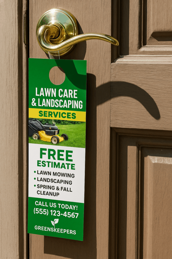 Free Door Hangers For Lawn Care & Landscaping Services (Copy)