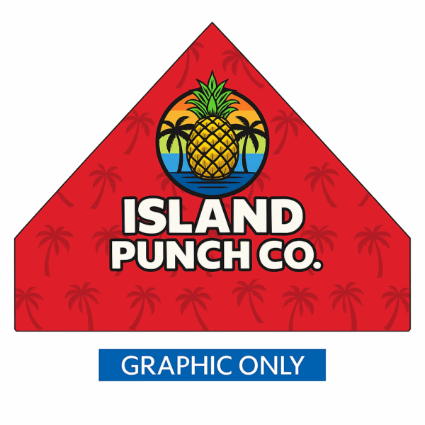 5x5 Steel Canopy Tent – Custom Printed, Heavy-Duty Pop-Up with Full Color Top - Image 2